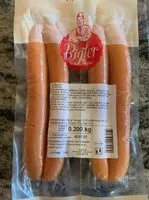 Mängden socker i Wienerli