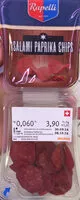 Mängden socker i Salami Paprika Chips