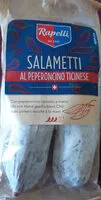 Mängden socker i Salametti al peperoncino ticinese