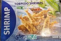 Mängden socker i Torpedo Shrimps
