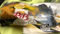 Mängden socker i Cake au citron