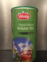 Mängden socker i Kräuter Tee