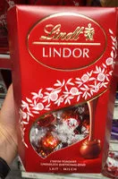 Mängden socker i Lindor l'infini fondant lait
