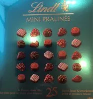 Mängden socker i Mini Pralinés