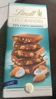 Mängden socker i Les Grandes - Coco Amandes