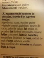 Mängden socker i Lindor assorted