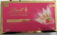 Mängden socker i Swiss thins strawberry flavour