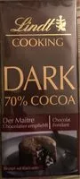 Mängden socker i Cooking Dark 70% cocoa