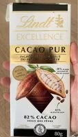 Mängden socker i Cacao pur 82%