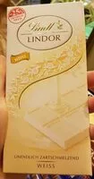 Mängden socker i Lindor weiss