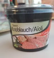 Mängden socker i sauce Knoblauch/Aïoli