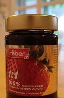 Mängden socker i Confettura fragole