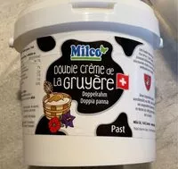 Mängden socker i Double crème de la gruyere