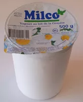Mängden socker i Milco - Yogourt au lait de la Gruyère