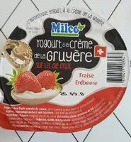 Mängden socker i Yogourt à la crème de la Gruyère fraise