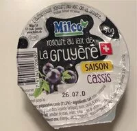 Mängden socker i Yogourt au lait de la Gruyère