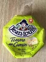 Mängden socker i Tomme de cumin