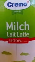 Mängden socker i Milch