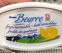 Mängden socker i Beurre frigo-tartinable