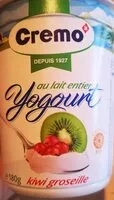 Mängden socker i Yogourt kiwi groseille