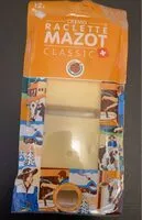 Mängden socker i Raclette Mazot classic