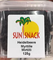 Mängden socker i Sun Snack Myrtille