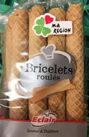 Mängden socker i Eclair Bricelets roulés