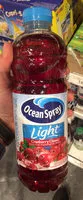 Mängden socker i Jus Cranberry Light 1l