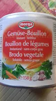 Mängden socker i Morga Groentebouillon Vetvrij