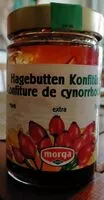 Mängden socker i Confiture de cynorrhodon extra