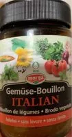 Mängden socker i Bouillon Legume Italian Sans Gluten Ni Levure 200G