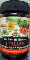 Mängden socker i Bouillon de legumes-Italian