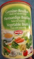 Mängden socker i Bouillon de legume