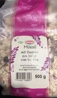 Mängden socker i Müesli