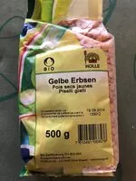 Mängden socker i Gelbe Erbsen