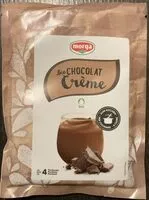 Mängden socker i Bio chocolat crème
