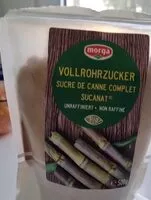 Mängden socker i Sucre de canne complet