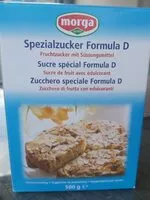 Mängden socker i Spezialzucker Formula D