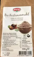 Mängden socker i Farine de chataigne