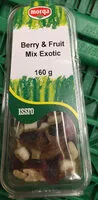 Mängden socker i Berry & Fruit Mix Exotic