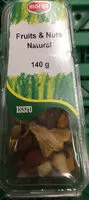 Mängden socker i Fruits & Nuts Natural