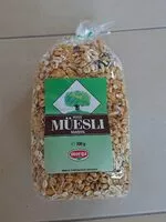 Mängden socker i Müesli maison