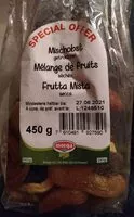 Mängden socker i Mélange de fruits séchés