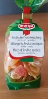 Mängden socker i Mélange de fruits exotiques