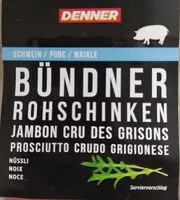 Mängden socker i Jambon Cru des Grisons