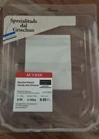 Mängden socker i Viande des Grisons