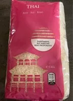 Mängden socker i Thai riz