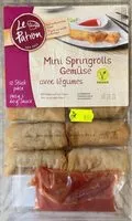 Mängden socker i Mini springrolls avec légumes