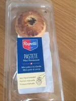Mängden socker i Pastete