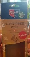 Mängden socker i Pâté aux pistaches et au sureau